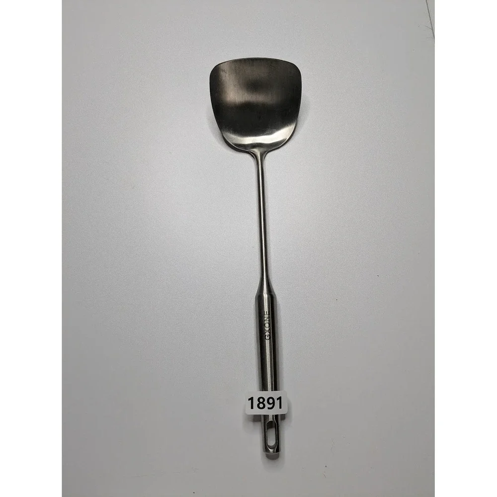 Wok Spatula GXONE Silver SUS 304 Stainless Steel Kitchen Utensil Turner